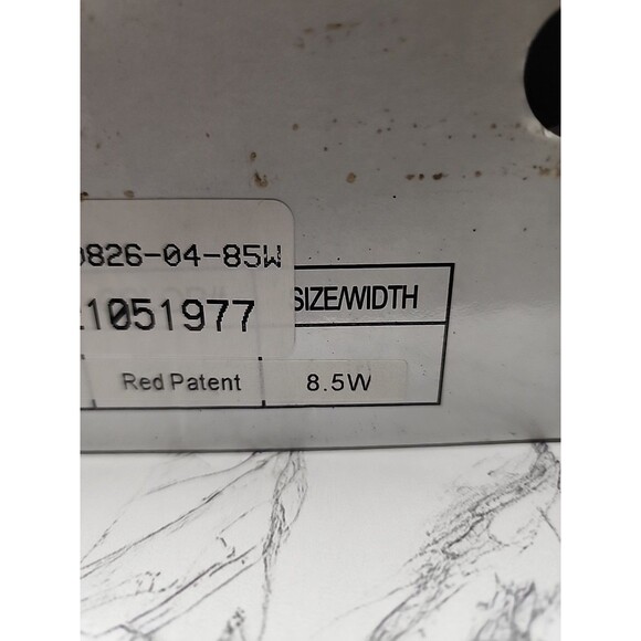 Women's Angle Steps Sophia 2 Red Shoes Low Heel Size 8.5 - Picture 7 of 9